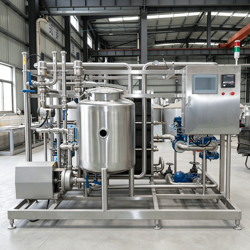 SS316L Sanitary Plate Pasteurizer for Clear Juice & Cider