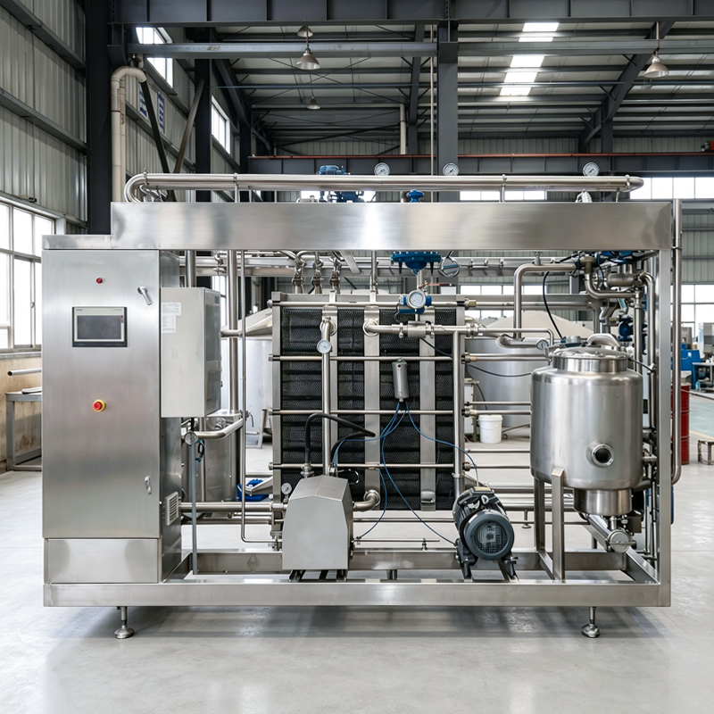 Multi-Section Plate Pasteurizer with 90% Heat Recovery