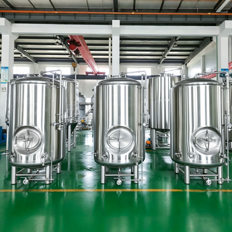 Ra < 0.2μm Mirror Polished Aseptic Holding Vessel 