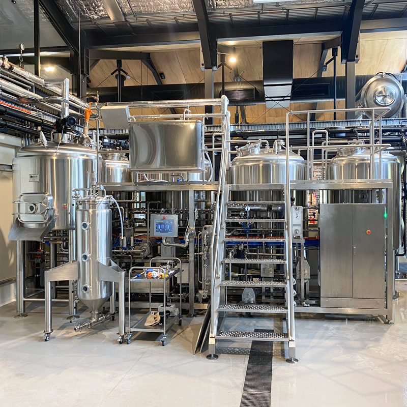 500L - 50HL Craft Brewery Turnkey System with Fermentation Cellar