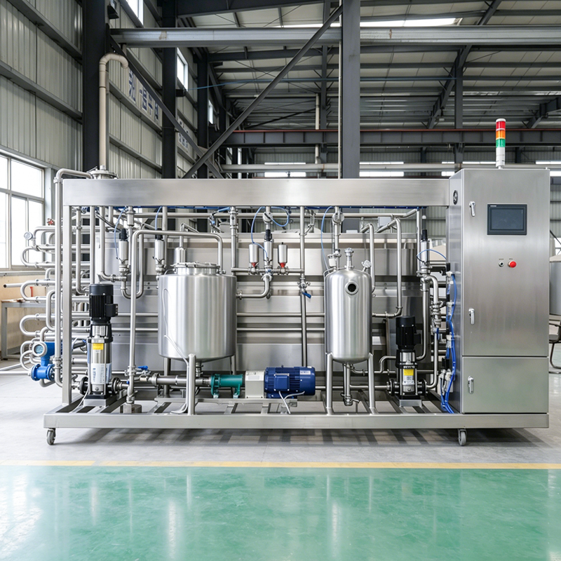 Aseptic UHT Milk Processing System for Long-Life Dairy