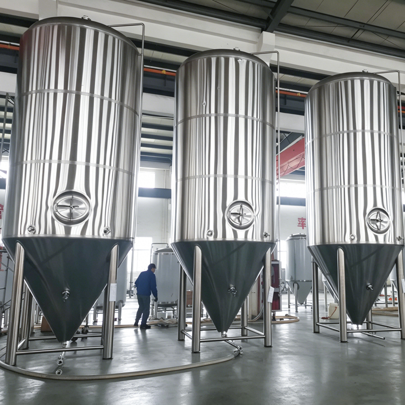 Glycol Jacketed Fermenter with Pressure Control 
